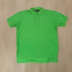 Ralph Lauren vintage Bright Green Polo Shirt
